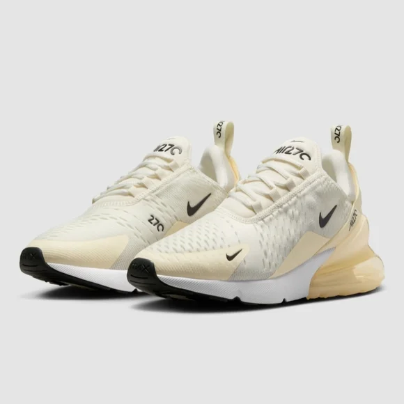 Nike Air Max 270 Women's Sail/Coconut Milk/Pale Ivory/Black - Picture 1 of 5